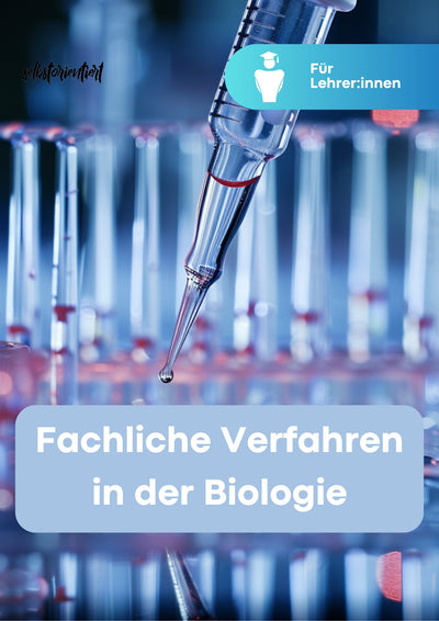 Unterrichtsreihe: Fachliche Verfahren in der Biologie - Genetische Analyseverfahren