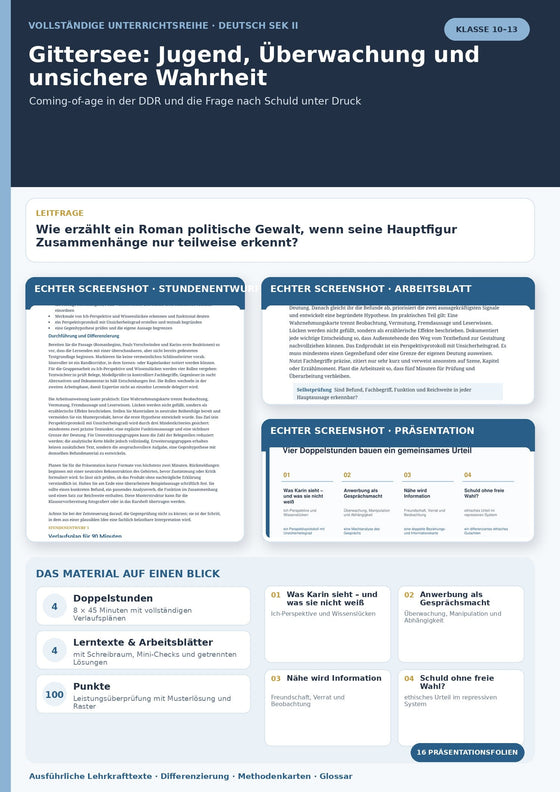 Neue Pflichtlektüre, wenig Zeit: Material schnell einsatzfähig machen