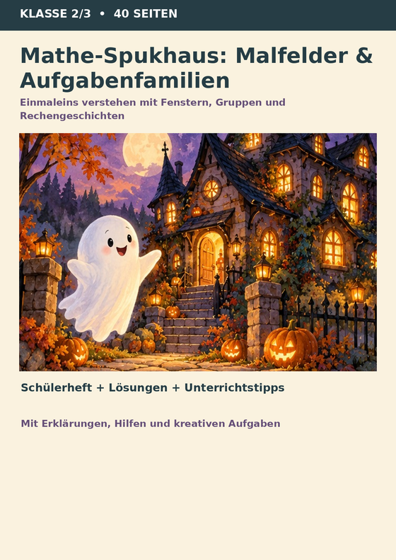 Aufgabenfamilien in Klasse 2/3: warum 4, 4 und 16 nur zwei Aufgaben ergeben
