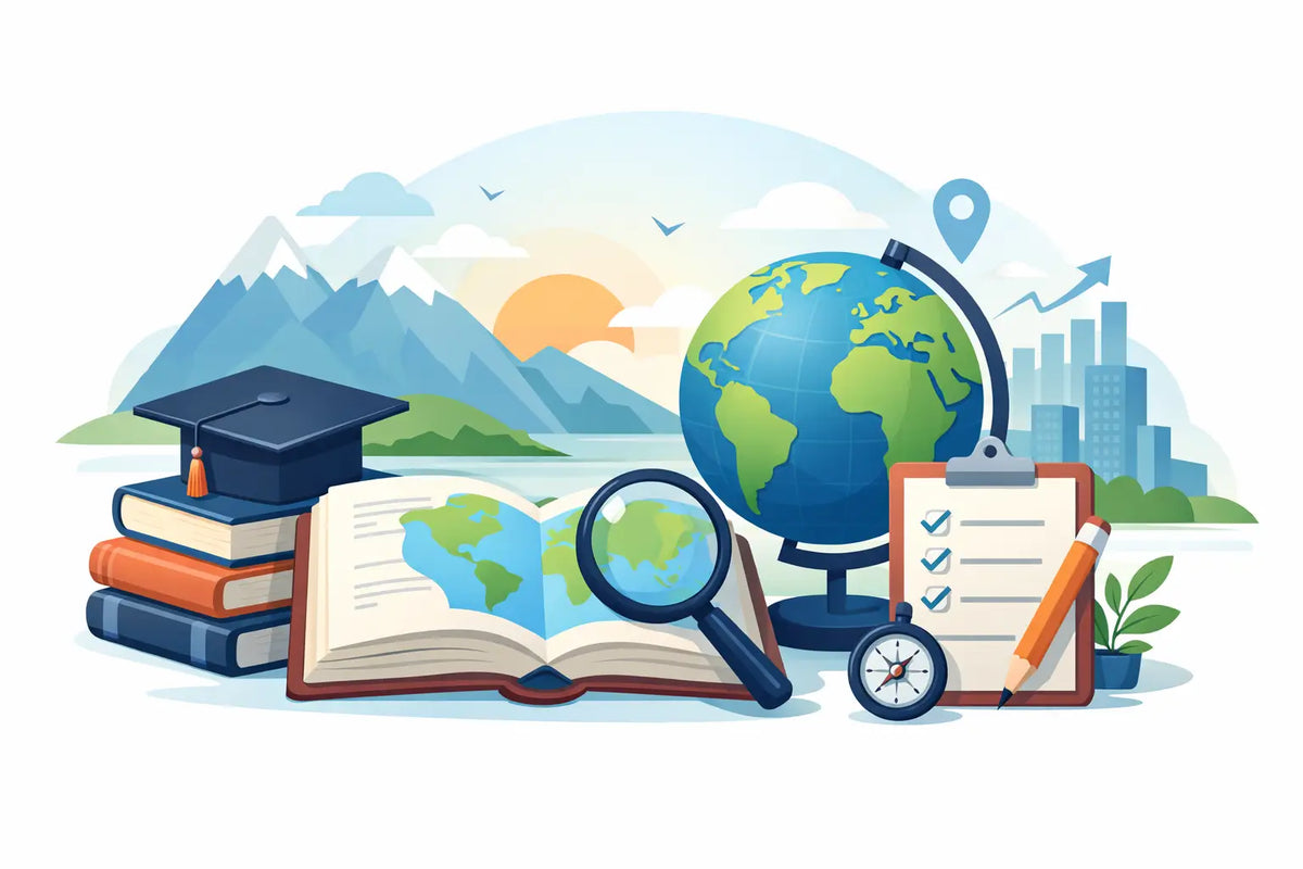 Geographie Abitur 2026 sicher vorbereiten