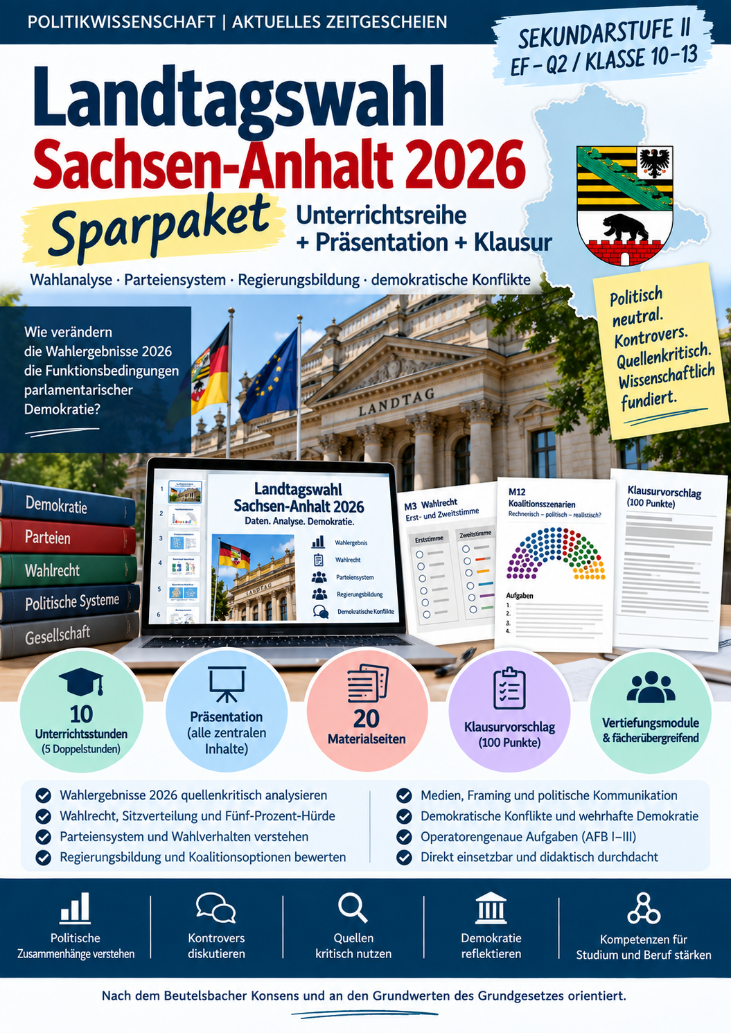 Unterrichtsplanung im Fach Politik dokumentieren und absichern