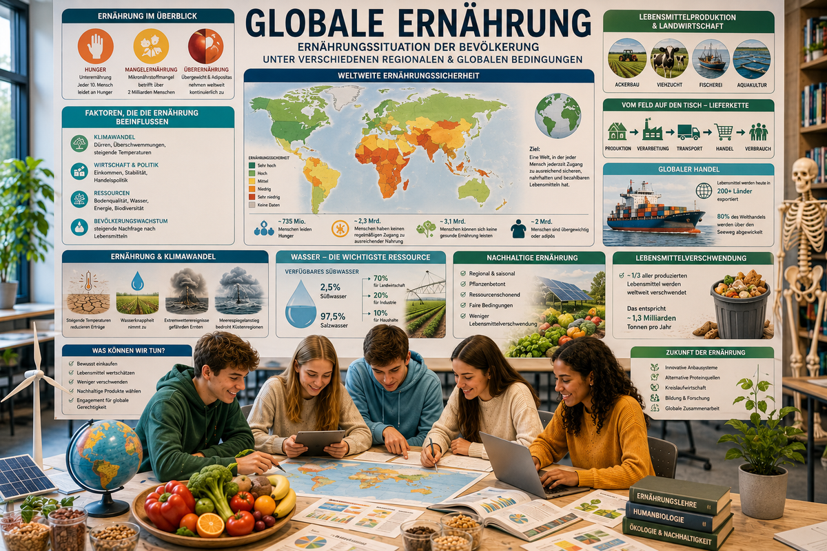 Ernährungssituation Bevölkerung Unterricht