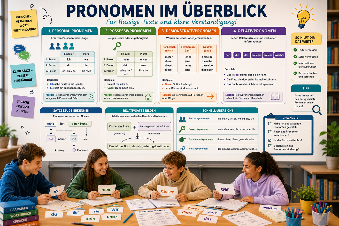 Pronomen Unterricht Sek I