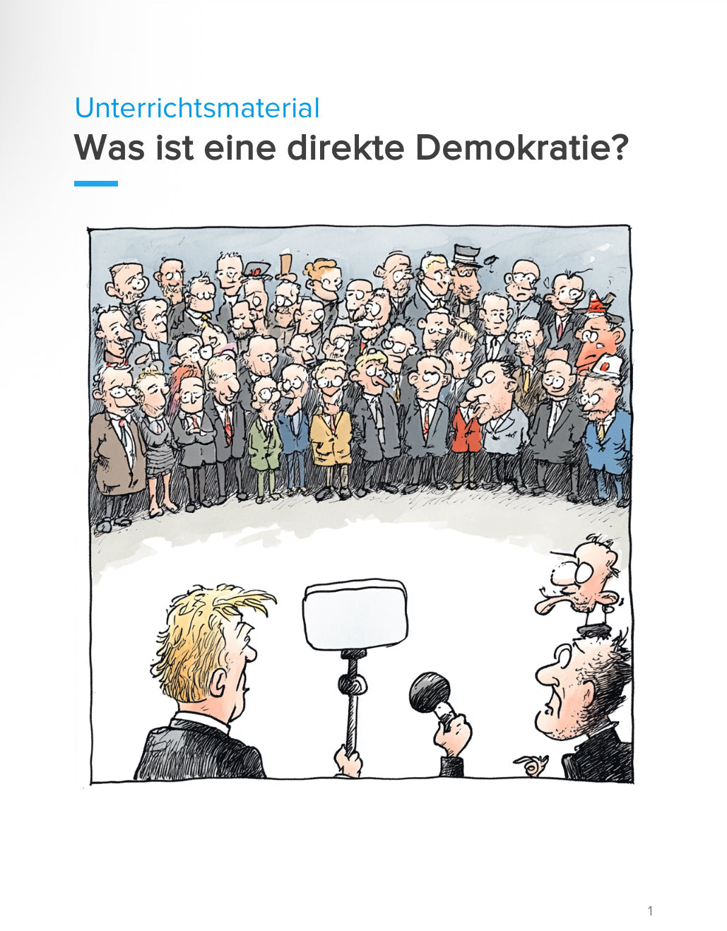 Arbeitsmaterial mit Diagrammen und Rechenaufgaben zu Wahlumfragen
