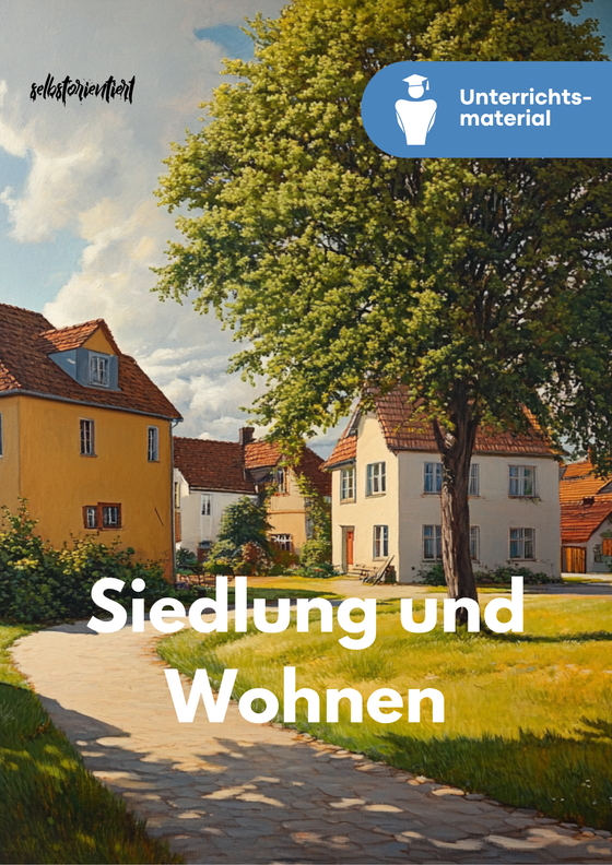 Siedlung und Wohnen — für drei Niveaus zuschneiden