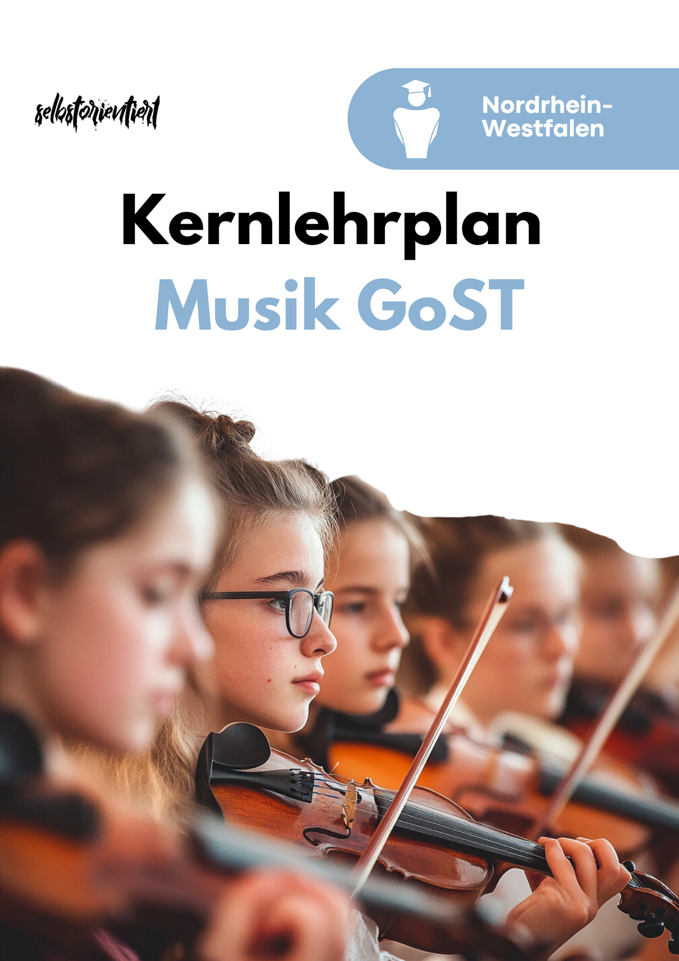 Titelbild Kernlehrplan Musik Nordrhein-Westfalen – Unterrichtsmaterial für Musik