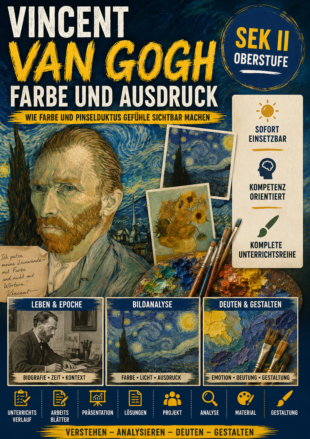 Vincent van Gogh – Farbe und Ausdruck