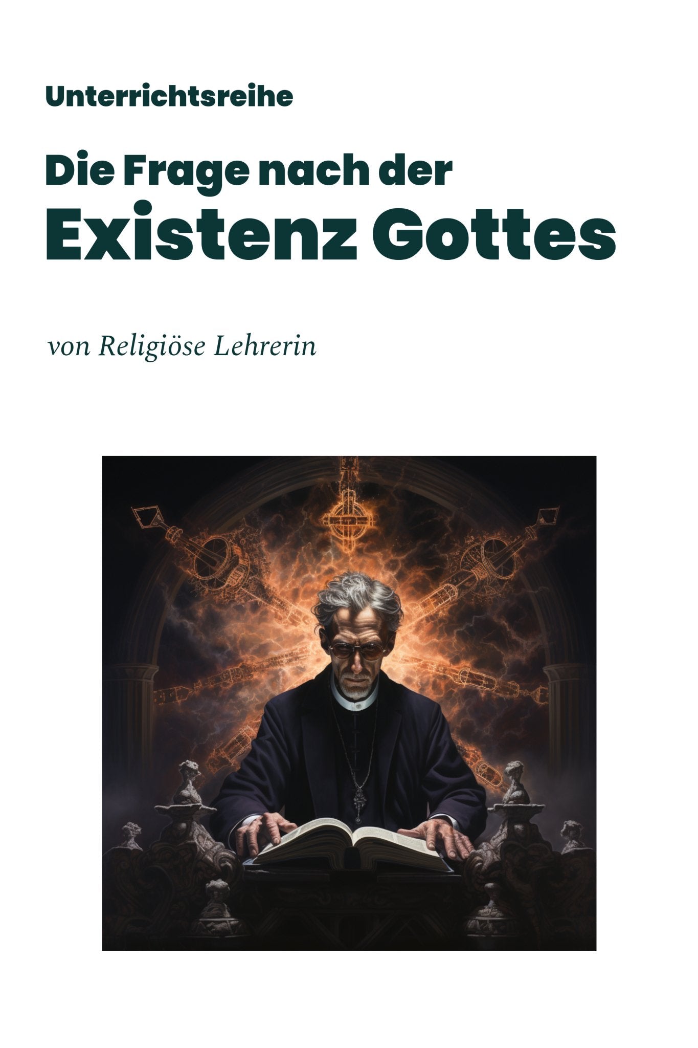 Unterrichtsmaterial: Die Frage nach der Existenz Gottes (Texte | Aufgaben | Test)
