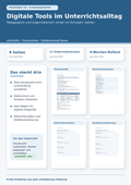 Digitale Tools im Unterrichtsalltag – Auswahl, Regeln und Medienkonzept-Bausteine