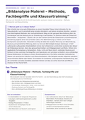 Bildanalyse Malerei – Methode, Fachbegriffe und Klausurtraining