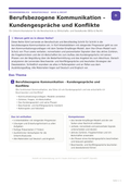Berufsbezogene Kommunikation – Kundengespräche und Konflikte | Unterrichtsmaterial Berufsschule (WiSo & Recht)