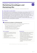 Marketing-Grundlagen und Marketing-Mix | Unterrichtsmaterial Berufsschule (WiSo & Recht)