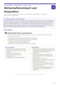 Wirtschaftskreislauf und Konjunktur | Unterrichtsmaterial Berufsschule (WiSo & Recht)