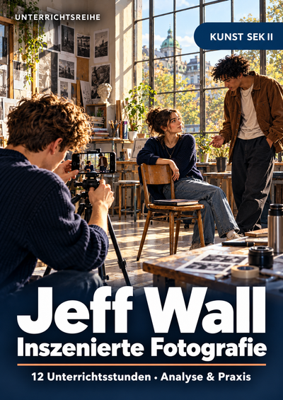 Jeff Wall: Inszenierte Fotografie – Unterrichtsreihe Kunst Sek II (12 Stunden, mit Klausuren)