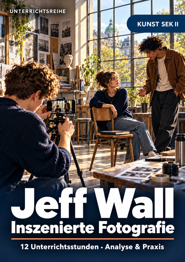 Jeff Wall: Inszenierte Fotografie – Unterrichtsreihe Kunst Sek II (12 Stunden, mit Klausuren)