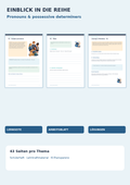 Pronouns & Possessive Determiners – I/me/my, this/that & Whose? | Englisch Unterrichtsmaterial Klasse 3–6