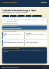 Einheit-Wiederholung + Quiz – Einkommen & Karriere | Persönliche Finanzen Modul 1.9