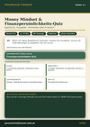 Money Mindset & Finanzpersönlichkeits-Quiz – Kursstart & Finanzielles Mindset | Persönliche Finanzen Modul 0.2