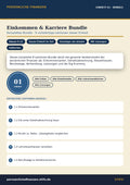 Einkommen & Karriere Bundle – Komplettes 9-Lektionen-Bundle | Persönliche Finanzen Einheit 01