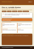 Fixe vs. variable Kosten – Budgetierung & Finanzmanagement | Persönliche Finanzen Modul 2.7