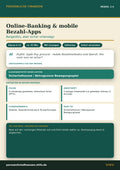 Online-Banking & mobile Bezahl-Apps – Banking & Finanzdienstleistungen | Persönliche Finanzen Modul 3.4