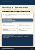 Berufswege & Gehaltsrecherche – Einkommen & Karriere | Persönliche Finanzen Modul 1.5