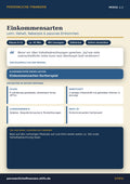 Einkommensarten – Einkommen & Karriere | Persönliche Finanzen Modul 1.1