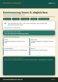 Kontoauszug lesen & abgleichen – Banking & Finanzdienstleistungen | Persönliche Finanzen Modul 3.5