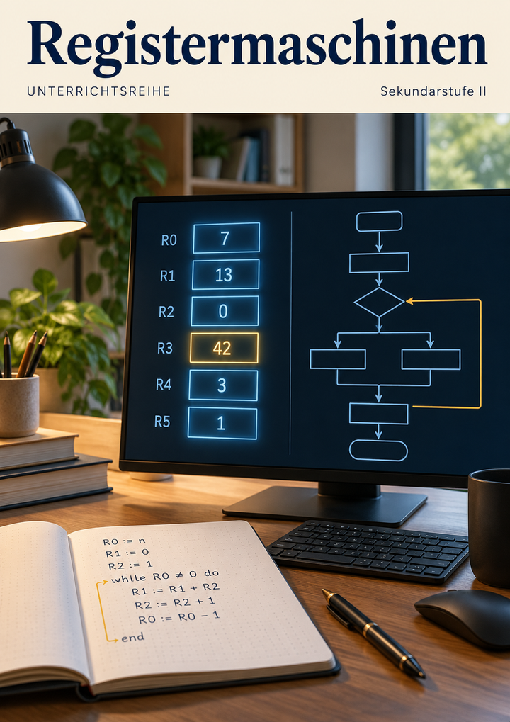 Unterrichtsmaterial Informatik Registermaschinen Sekundarstufe II