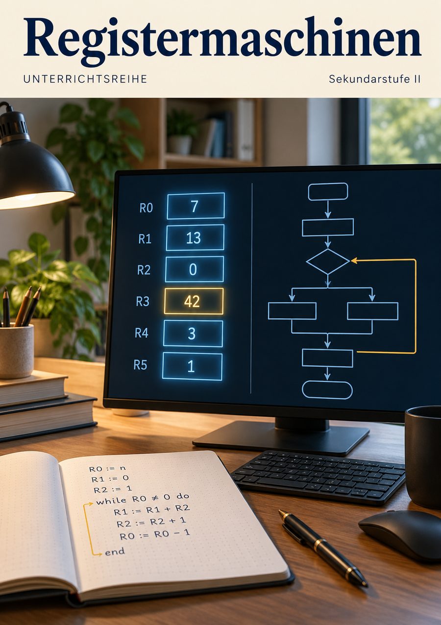 Unterrichtsmaterial Informatik Registermaschinen Sekundarstufe II