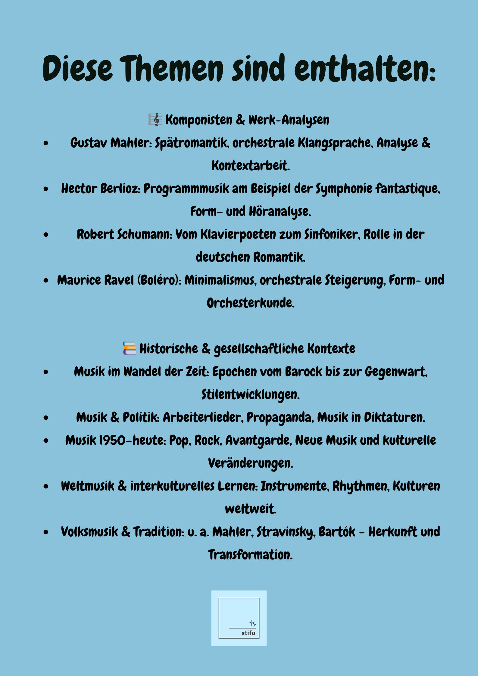 Sparpaket XXL: Musikgeschichte, Analyse & Kultur – Für die gymnasiale Oberstufe (Klasse 10–12)