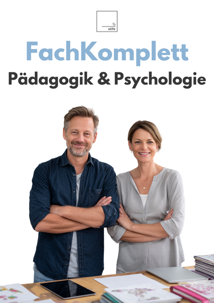 FachKomplett Psychologie & Pädagogik – 50+ Unterrichtsreihen einsatzbereit für den Unterricht