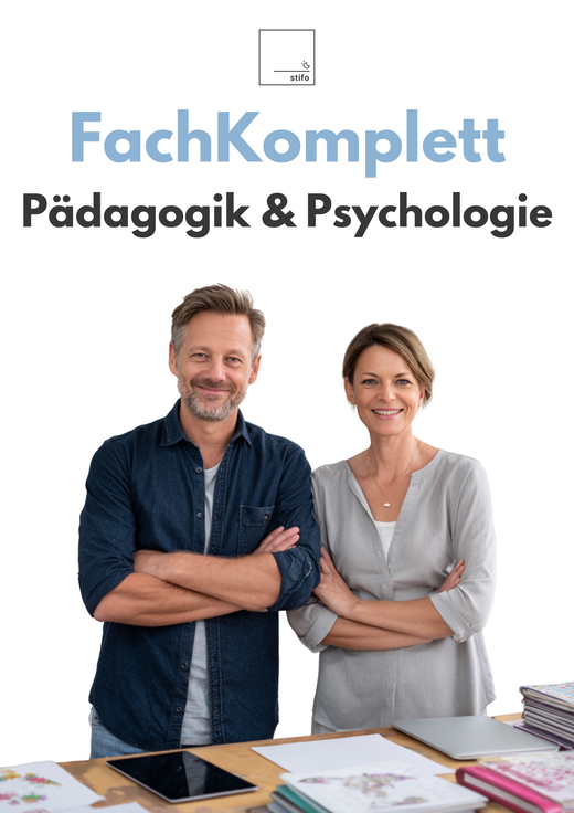 FachKomplett Psychologie & Pädagogik – 50+ Unterrichtsreihen einsatzbereit für den Unterricht