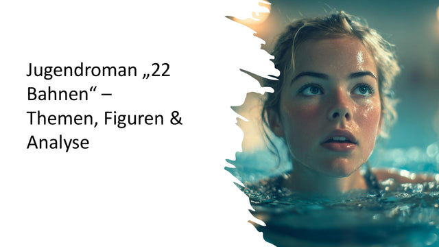 „22 Bahnen“  von Caroline Wahl  – Präsentation zu Themen, Figuren & Analyse für den Unterricht