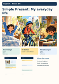Simple Present: My everyday life – Routines, do/does, Signalwörter | Englisch Klasse 5/6