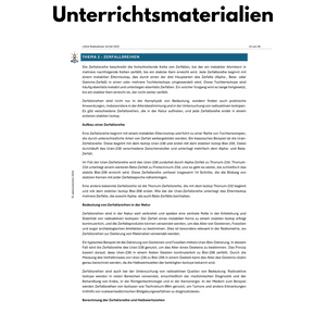 Kernlehrplan Physik in der SEK II - Nordrhein-Westfalen