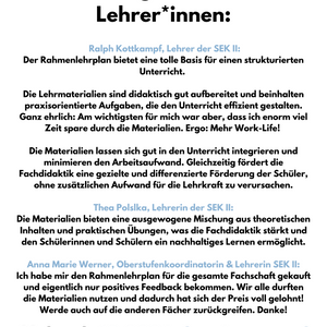 Rahmenlehrplan Chemie in der SEK II - Brandenburg | Grund- & Leistungskurs