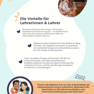 Teach-Life-Balance - Der komplette Online-Kurs mit Lehrerplaner, Guides zu mehr Work-Life-Balance & Vorlagen