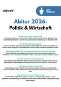Politik, Wirtschaft & Sozialwissenschaften Abitur 2026 - Der Komplett-Kurs