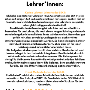 Lehrplan PLUS Geschichte in der SEK II - Bayern | Grundlegendes & Erhöhtes Anforderungsniveau