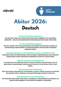 Deutsch Abitur 2026 Komplettkurs – Strukturierte Vorbereitung für die Oberstufe