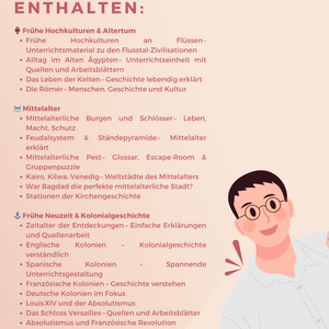 Weltgeschichte XXL – Vom Altertum bis zur Moderne (38 Materialien, Klasse 5–13)