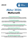 Mathe Abitur 2027 – Komplettkurs für die Abiturvorbereitung