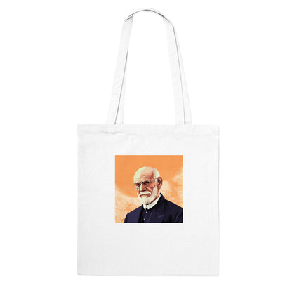 Sigmund Freud tote bag: "Know your unconscious to understand yourself" 