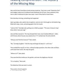 BUNDLE XXL: READING COMPREHENSION WORKSHEETS | GRADE 1, 2, 3 & 4