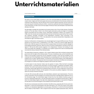 Bilingualer Unterricht im Fach Geschichte - Kernlehrplan SEK I