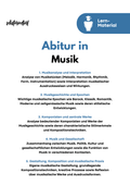 Musik Abitur 2027 – Komplettkurs für die Abiturvorbereitung