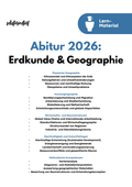 Abitur 2026 Geographie & Erdkunde – Der komplette Vorbereitungskurs