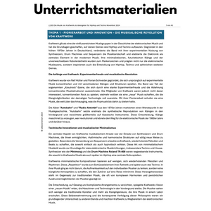 Kerncurriculum Musik in der Sekundarstufe II - Niedersachsen