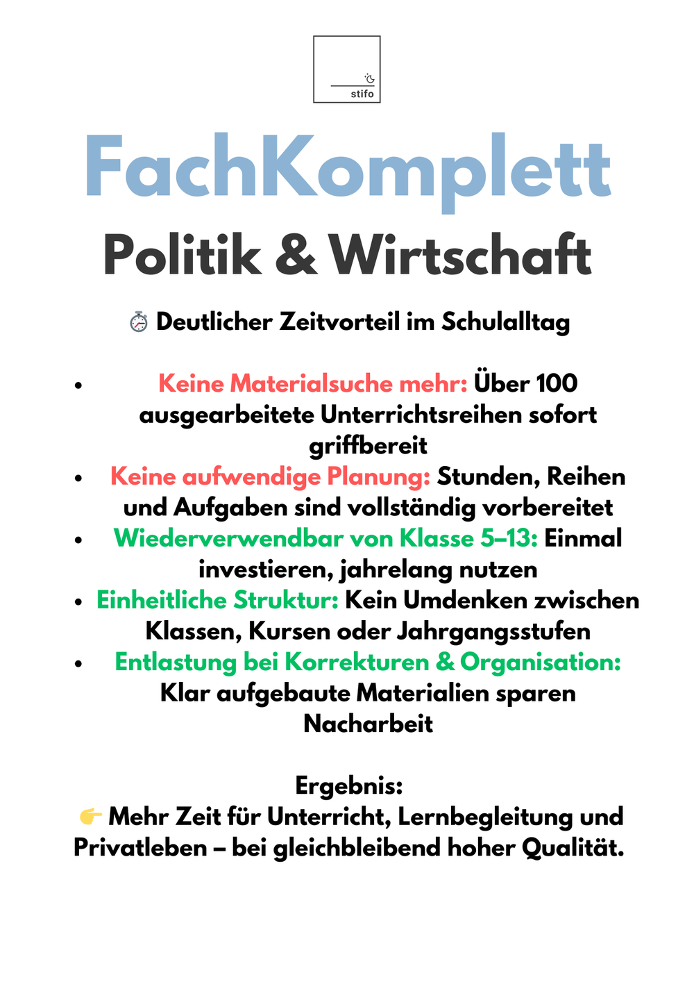 FachKomplett Politik & Wirtschaft – 100+ Unterrichtsreihen einsatzbereit für den Politik- & Wirtschaft-Unterricht Bild 3